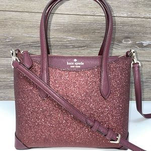 Kate Spade Glitter Satchel (NWT)